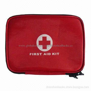 New Auto Red First Aid Kit, Little Bag in Car, Safe when Driving, Various Colors Available